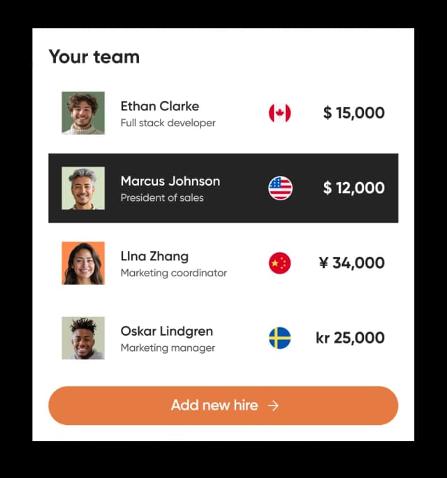 Your Team Dashboard